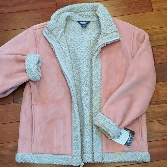 Woolrich Jackets & Blazers - Woolrich Blush Pink Vegan FLEECE Lined Coat Med